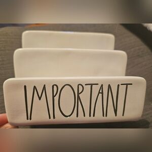 Rae Dunn Artisan Collection Holder Mail Folder Holder